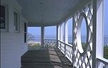 Porch in Chatham, Cape Cod, New England (Click for large size -80K)