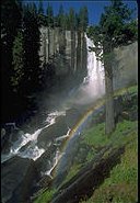 Vernal Falls with Rainbow, Yosemite National Park