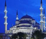 Panoramic View of the Blue Mosque (Click for Javed Sultan's Web Site)