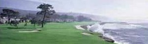 18th. Green at Pebble Beach (Click for Pebble Beach Web Site)